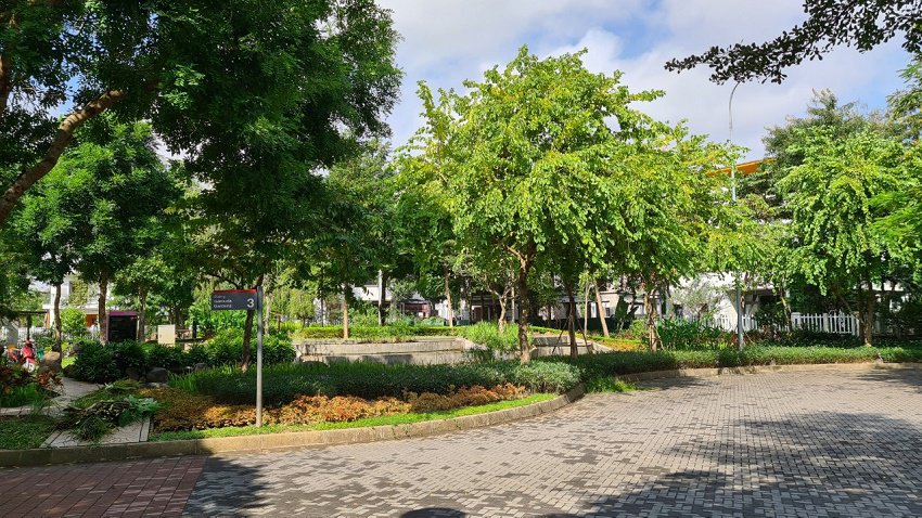 khu biệt thự Gamuda Gardens