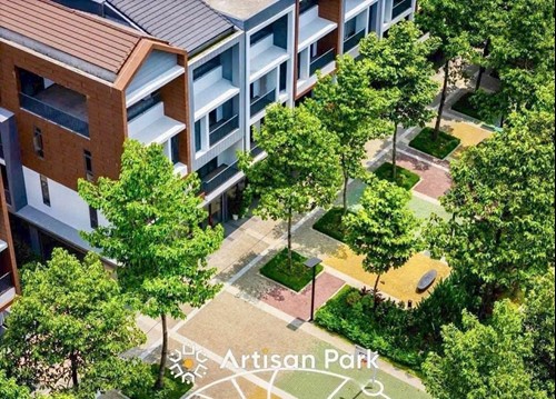 không gian sống xanh Artisan Park Bình Dương