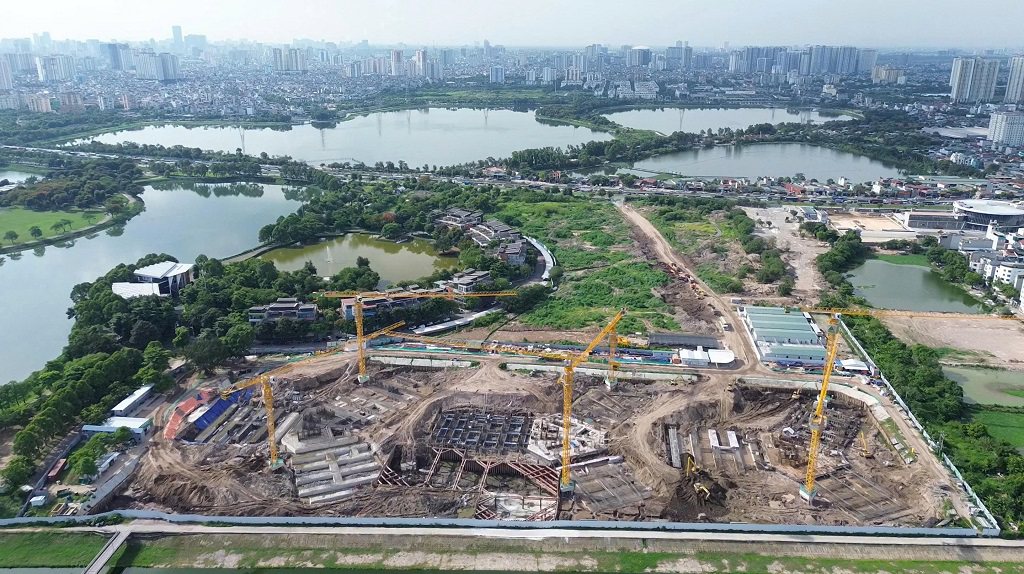 tiến độ central park yên sở tháng 6/2026